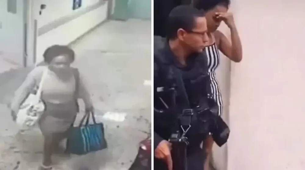 Una joven utilizó una bolsa para robarse un bebé de un hospital