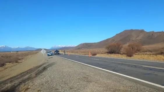 En ese lugar no hay iluminación, explicó el jefe de la Comisaría 28 de Villa La Angostura, Marcos Oviedo