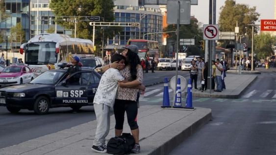 Un terremoto de magnitud 7,2 sacudió a México