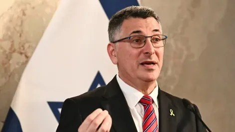 Canciller de Israel Gideon Sa’ar,