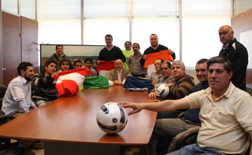 El ambiente es fútbol