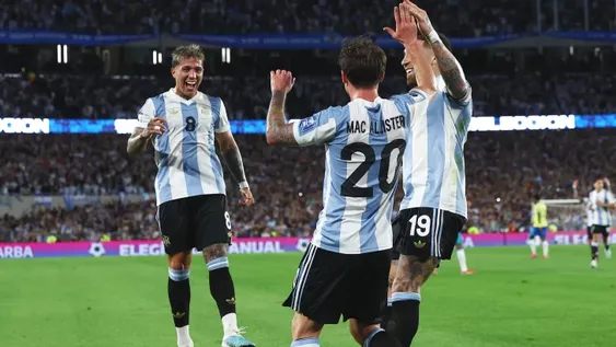 Argentina y una fiesta total