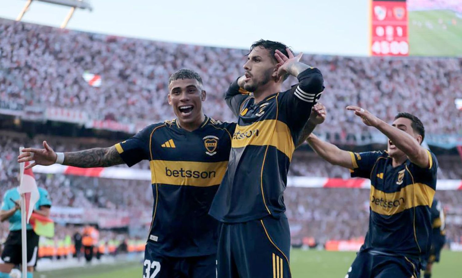 Superclásico. Boca, con un gol de penal de Leandro Paredes, se dio el gusto de quitarle el invicto a River en el Monumental.