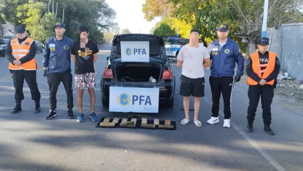 Desbaratan una banda narco que operaba desde una cabaña en Pocito