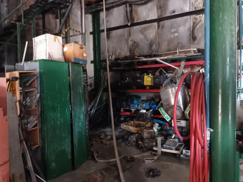 Dañino incendio en una conocida fábrica exportadora de verduras