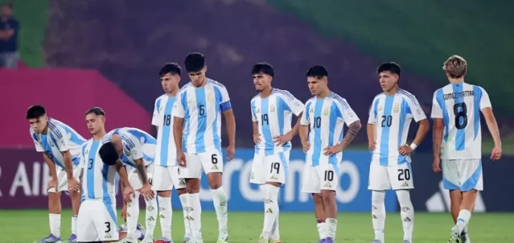 La Selección Argentina quedó eliminada este viernes del Mundial Sub 17.