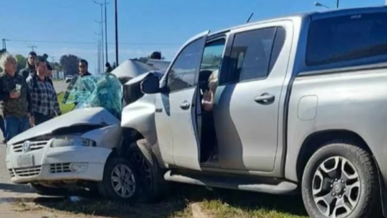 murio marta palmeiro en un choque: el video del terrible impacto