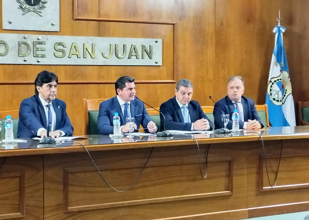 Casa de Gobierno - Conferencia de prensa.