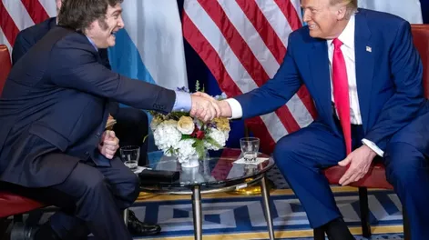 ¿Se repite? Milei gestiona verse nuevamente con Donald Trump.