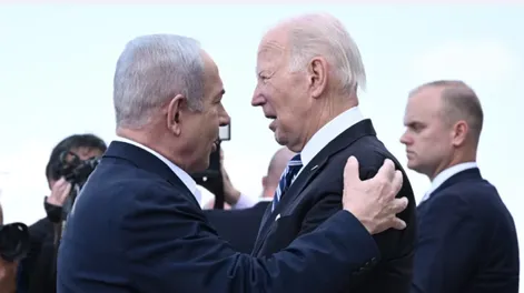 Biden llegó a Tel Aviv y avaló la versión israelí sobre el ataque a un hospital en Gaza