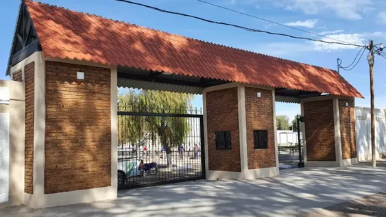 Sarmiento: hicieron el cierre perimetral del cementerio para frenar el vandalismo