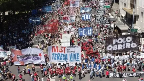 Piqueteros desafían las nuevas medidas anunciadas por la ministra de Seguridad