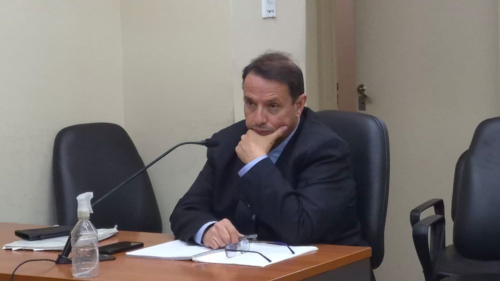 Carlos Fleury, ayudante de la defensor&iacute;a oficial, represent&oacute; la defensa de S&aacute;nchez Olivares. 