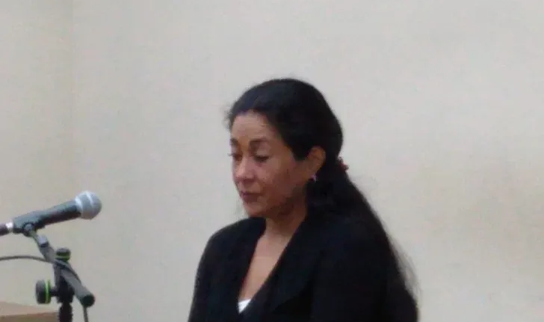 Villalobos Rodríguez durante la audiencia de juicio abreviado.&nbsp;