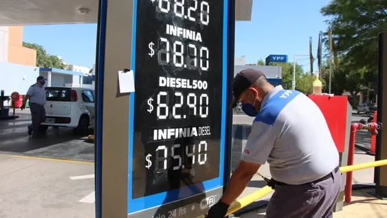Así quedó el precio de los combustibles de YPF en San Juan con el nuevo aumento