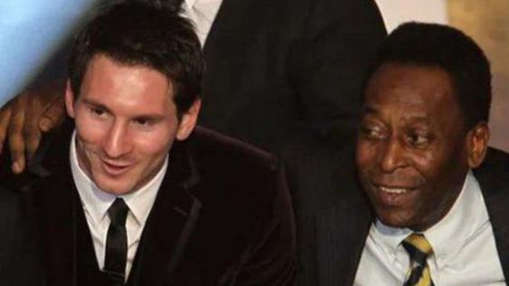 El agradecimiento de Messi para con Pelé