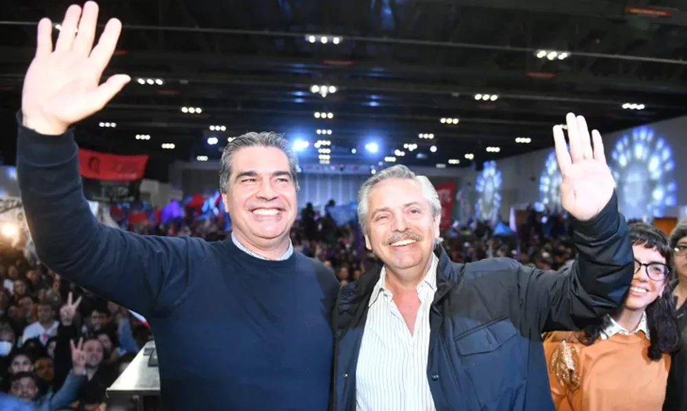 Alberto advirtió en Chaco que “el enemigo es la maldita derecha”