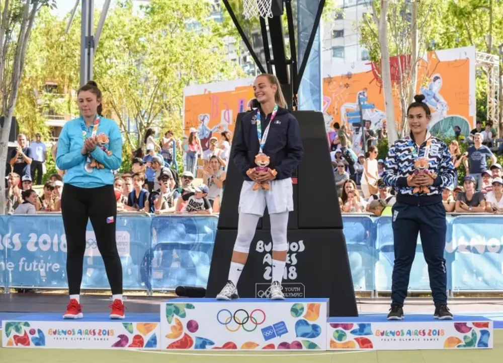 Sofía Acevedo se colgó la de bronce en lanzamientos de los JJOO de la Juventud
