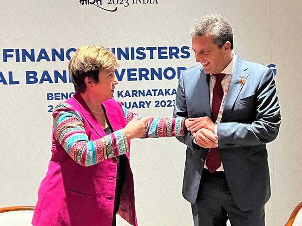 Massa se reunió con Georgieva, quién destaca “progreso” en cuarta revisión del programa