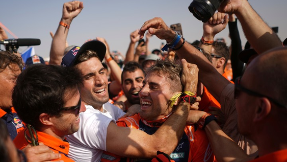 El festejo de Luciano Benavides tras ganar en el Dakar por 2 segundos: “Soñé que Messi me daba la Copa”