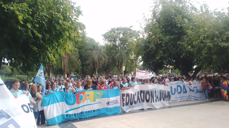 docentes sanjuaninos van a paro: udap, uda y amet iniciaran una medida de fuerza por 48 horas