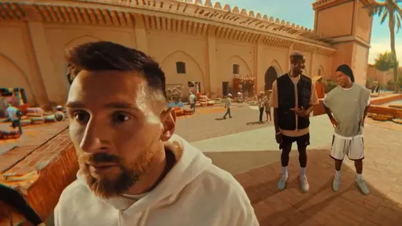 Messi, Ronaldinho y Pogba, en el llamativo spot de una gaseosa por el Mundial Qatar 2022