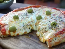 La masa de pizza ideal. La masa de pizza ideal.