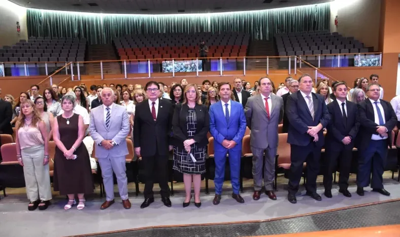La cereminia de distinción del personal judicial retirado y fallecido en 2025 se realizó en el Centro de Convenciones Barrena Guzmán.