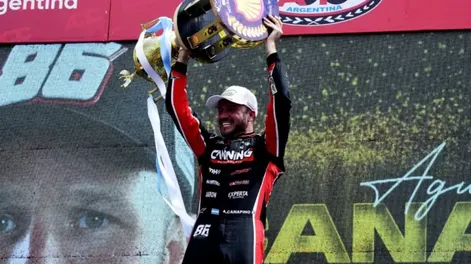 Delirio. Agustín Canapino se adueñó de todo en el año fierrero de Argentina ahora siendo campeón en las TC Pick Up.