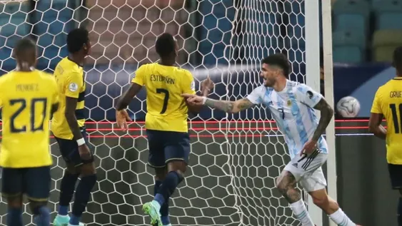 Mirá los goles de Argentina para vencer a Ecuador