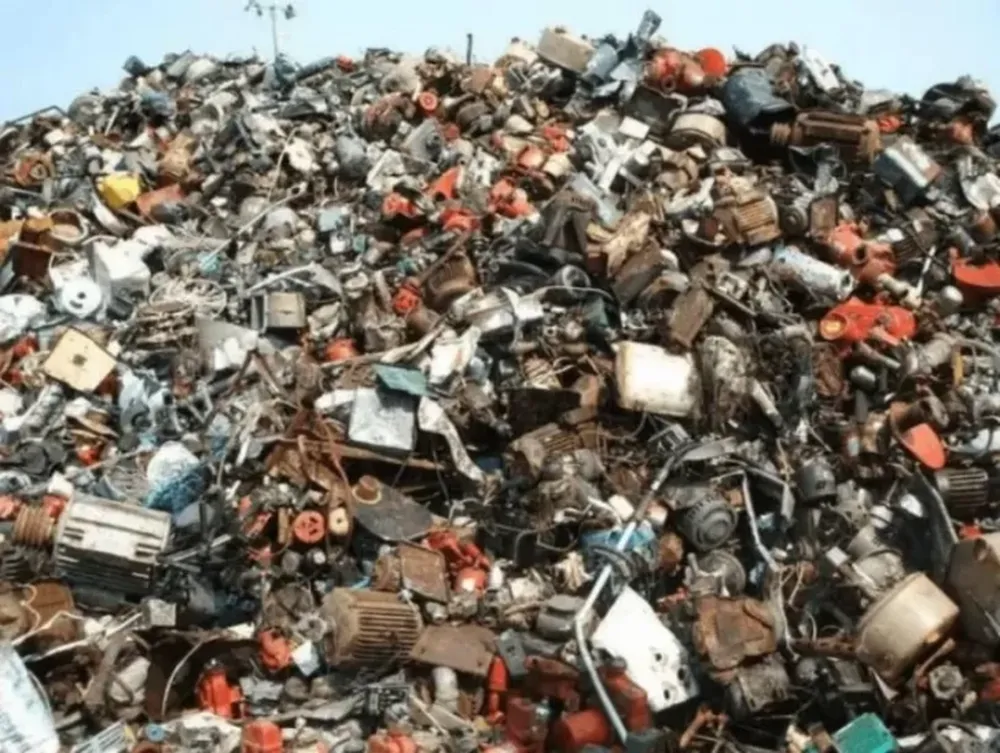 ¿Podés encontrar al gato en medio de esta montaña de basura?