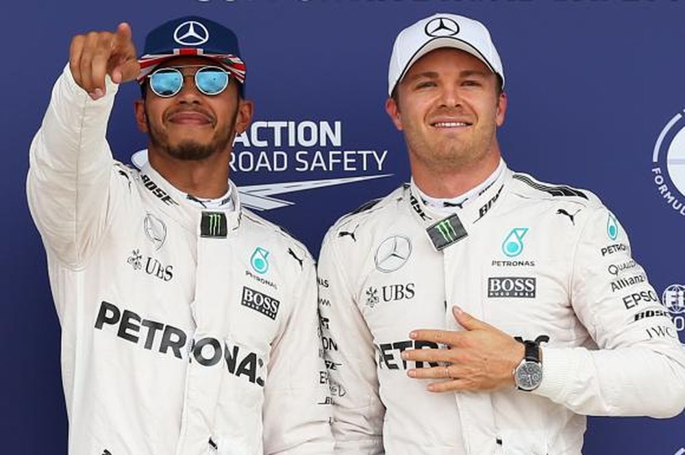 Ninguna rareza, Mercedes el 1-2