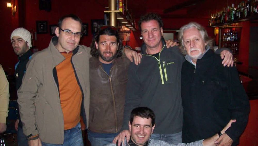 Con Nito Mestre, junto a sus amigos de la música