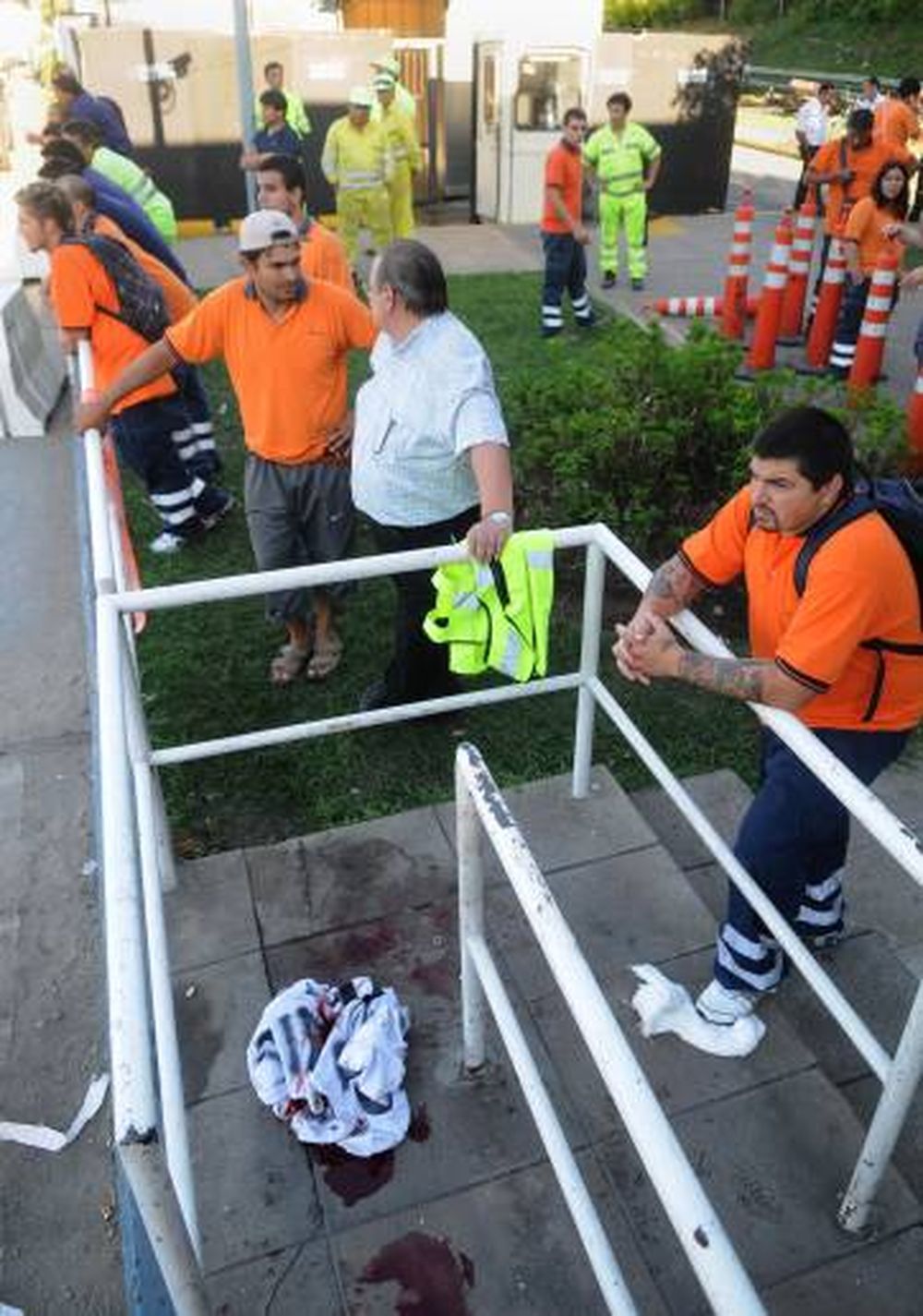 Tres heridos por una pelea gremial