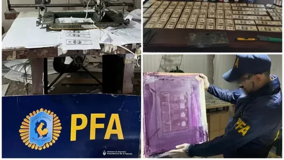 Cae banda familiar que falsificaba dólares