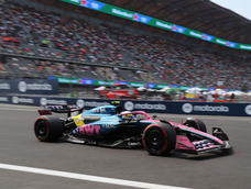 franco colapinto corre la segunda practica del gp de mexico: esta en el 16° puesto