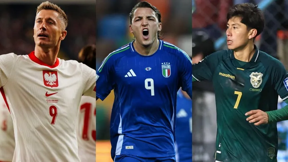 Selecciones que esperan el recpechaje del Mundial.