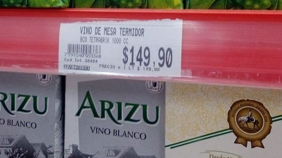 Subió hasta el 295% el precio del vino en caja y se registra una baja en el consumo