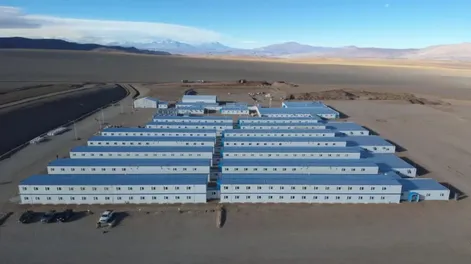 El campamento de Vicuña.