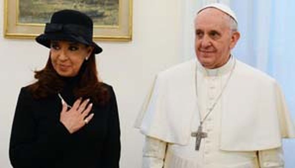 CFK ya se encuentra en Italia y mañana verá al Papa
