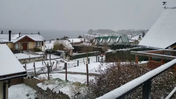 [VIDEO] Una nevada sorprendió a Bariloche en plena primavera