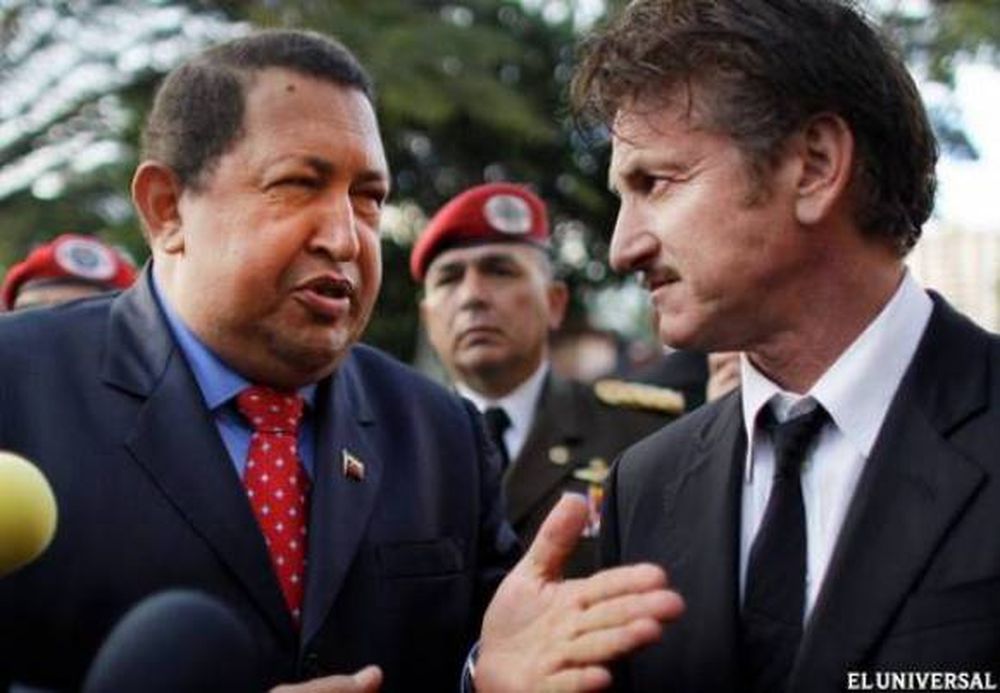 Sean Penn rindió homenaje a Chávez