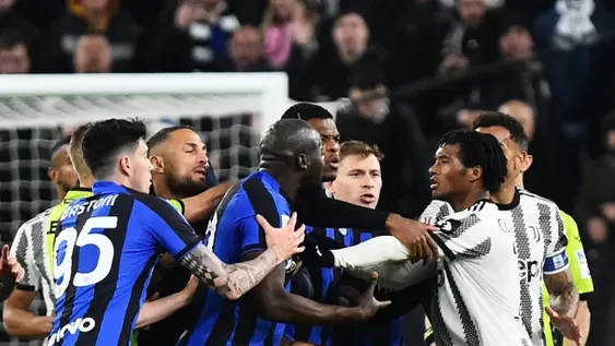 Un final caliente entre el Inter y Juventus