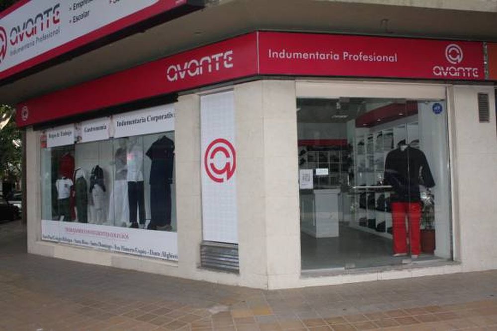 Avante, indumentaria profesional