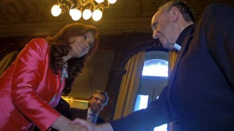 Francisco recibirá a Cristina mañana