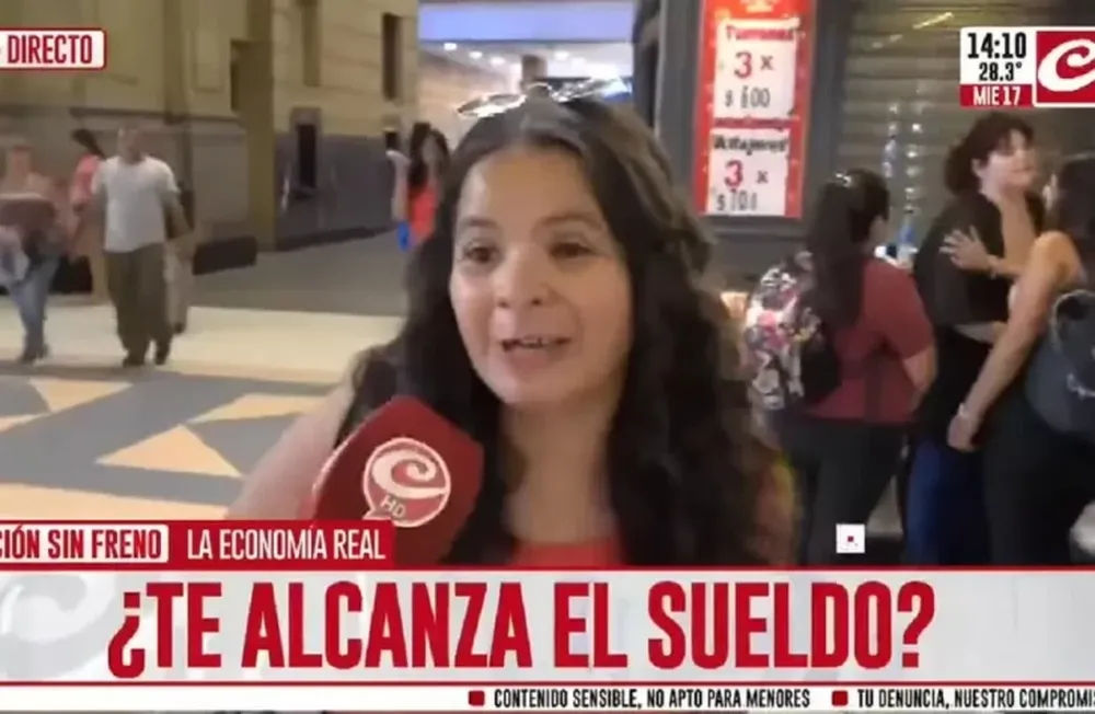 Dijo ser profesora de inglés, criticó a Milei, no supo responder en ese idioma y se volvió viral