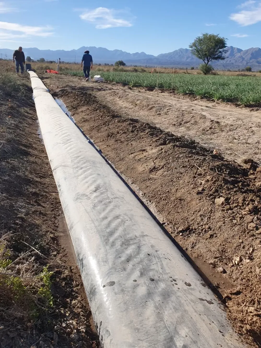 El agua es el límite.