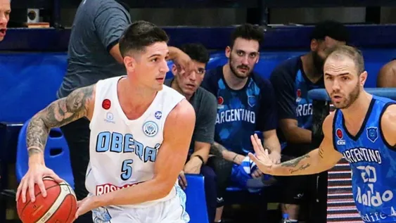 Un polémico final en el triunfo de Oberá ante Argentino