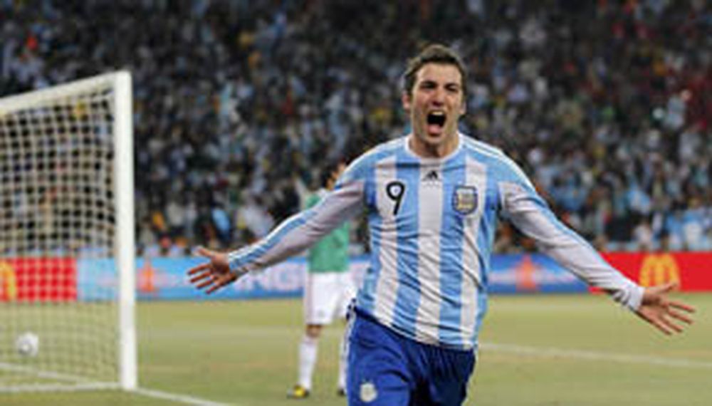 Higuaín es el goleador de la Copa del Mundo