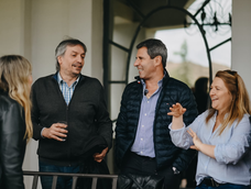 maximo kirchner, con diario de cuyo: que dijo sobre unac, la reunion por las paso y la candidatura de cristina para el 2027
